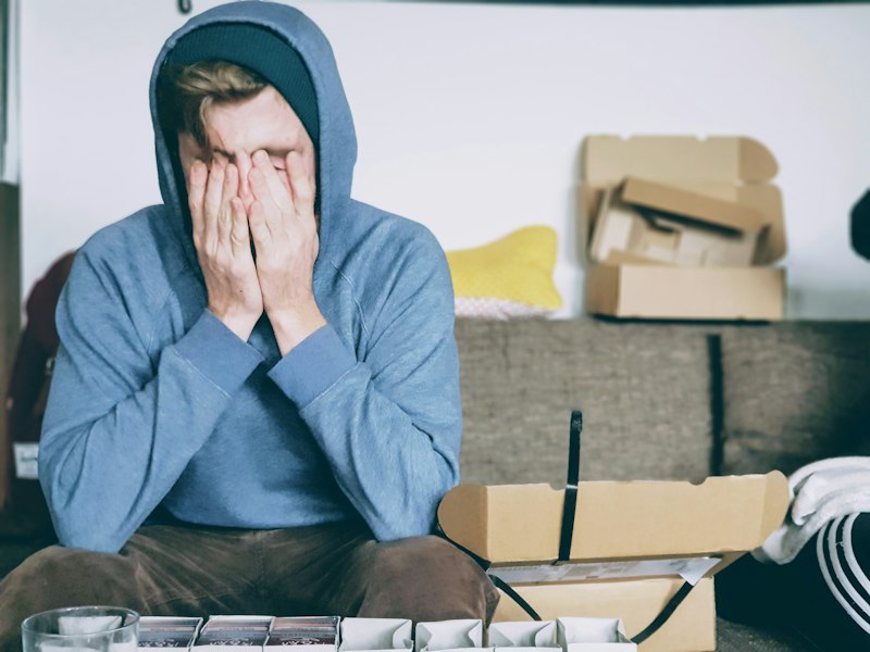 frustrated woman